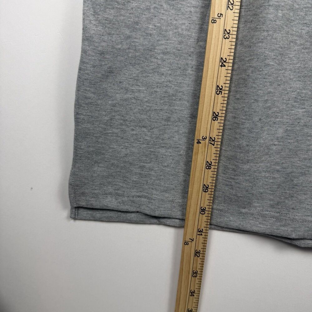 Mossimo Supply Colorblock T-Shirt Men’s 2XL Blue Gray Quilted Crew Neck Casual - Picture 6 of 7